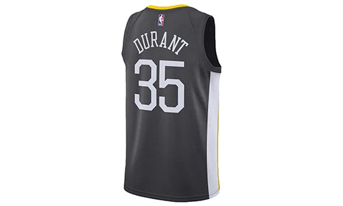 Nike NBA Golden State Warriors Statement Edition Swingman Jersey 'Kevin Durant #35' Charcoal 2017 (877205-061)