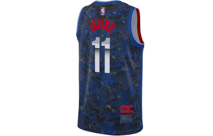 Nike NBA Nets City Edition Jersey 'Kyrie Irving #11' Blue 2020 (DA6959-495)