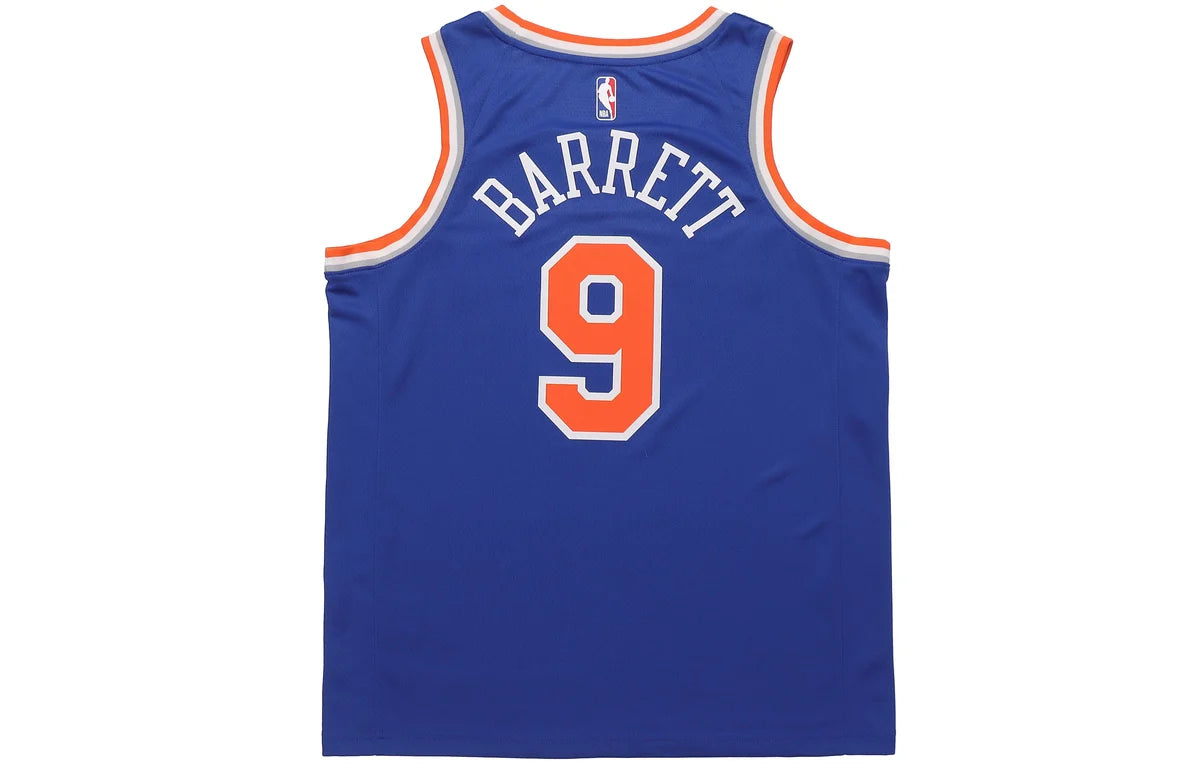 Nike NBA Knicks Icon Edition Jersey 'RJ Barrett #9' Blue 2019 (864495-405)