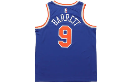 Nike NBA Knicks Icon Edition Jersey 'RJ Barrett #9' Blue 2019 (864495-405)