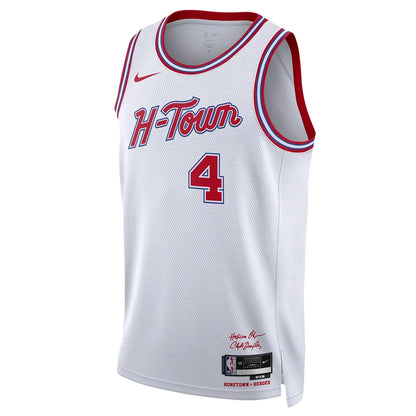 Nike NBA Houston Rockets City Edition Swingman Jersey 'Jalen Green #4' White 2023-24 (DX8503-102)