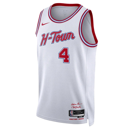 Nike NBA Houston Rockets City Edition Swingman Jersey 'Jalen Green #4' White 2023-24 (DX8503-102)