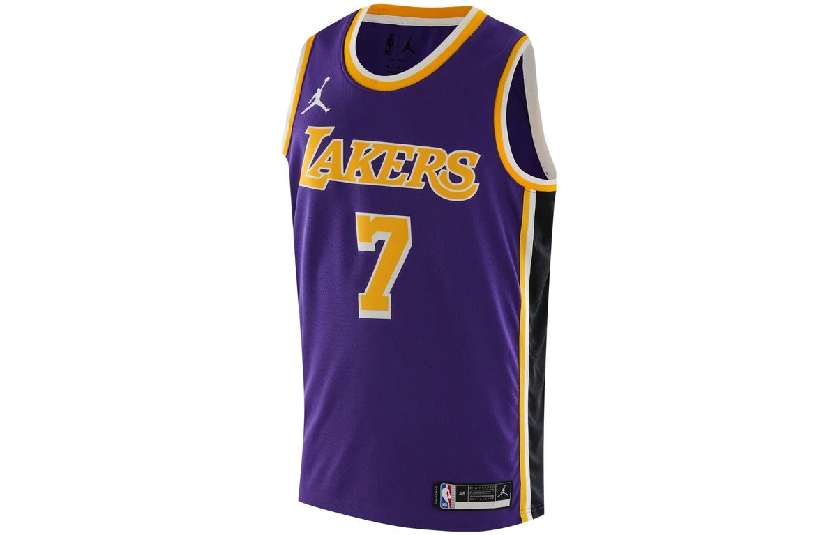 Jordan Brand NBA Los Angeles Lakers Statement Edition Swingman Jersey 'Carmelo Anthony #7' Purple (CV9481-514)
