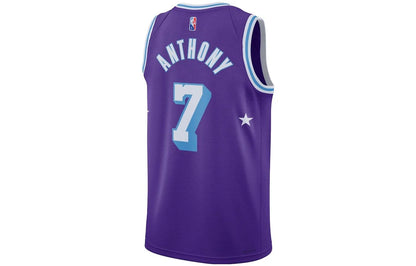 Nike NBA Lakers City Edition Jersey 'Carmelo Anthony #7' Purple 2021 (DB4032-509)