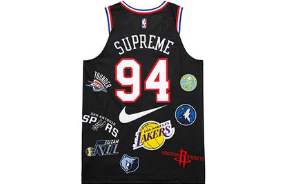 NikeLab × Supreme × NBA Jersey Black Multi (AQ4227-010)