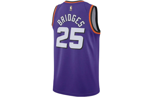 Nike NBA Phoenix Suns Classic Edition Swingman Jersey 'Mikal Bridges #25' Purple 2022 (DO9452-507)