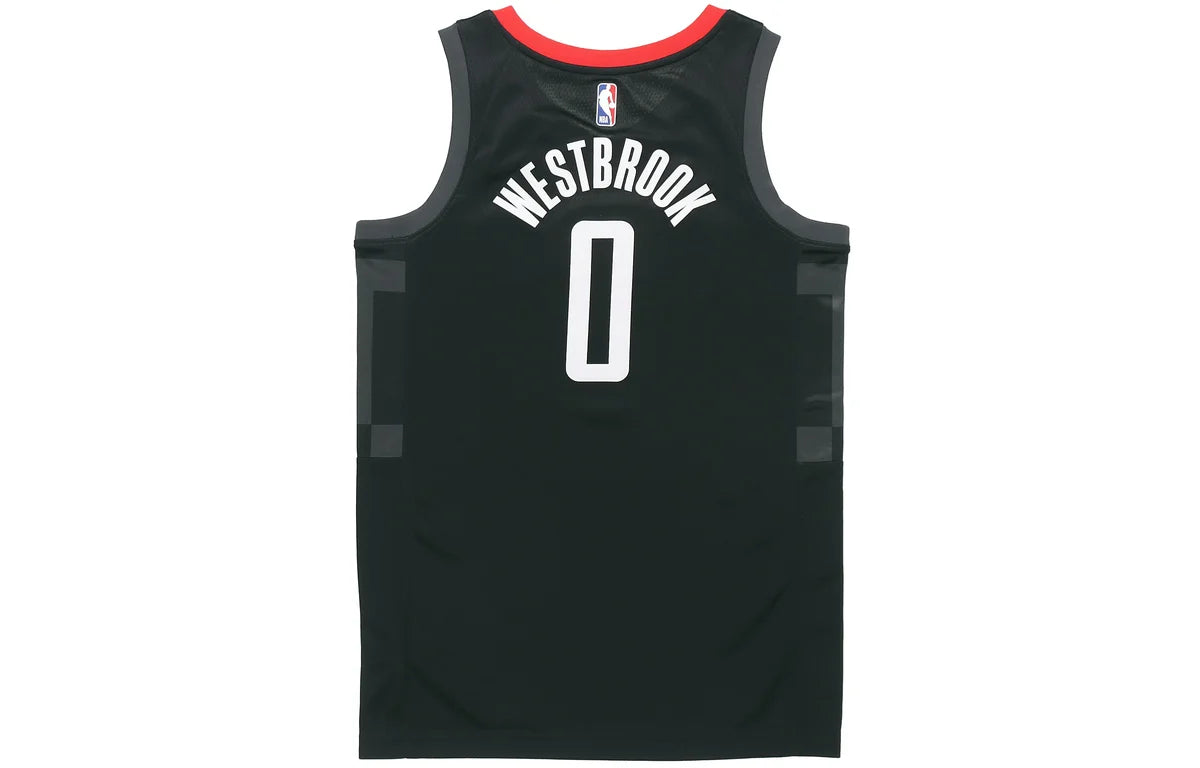 Jordan NBA Houston Rockets 2020/21 Statement Edition Swingman Jersey 'Russell Westbrook #0' Black (CV9478-010)
