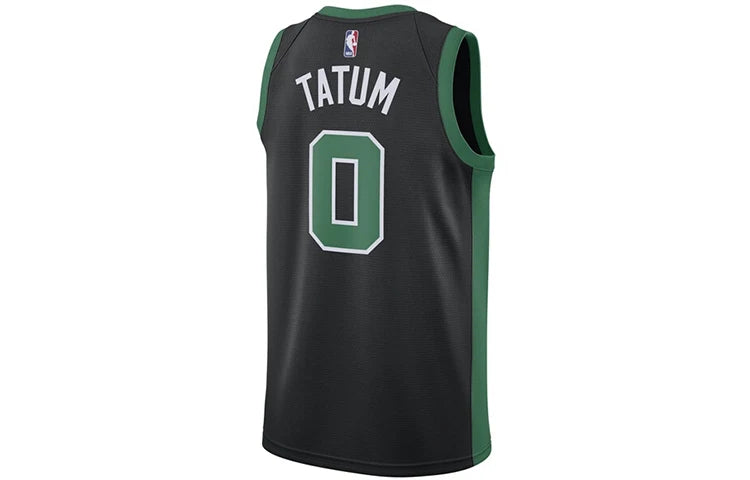 Nike NBA Celtics Earned Edition Jersey 'Jayson Tatum #0' Black 2018 (877198-012)