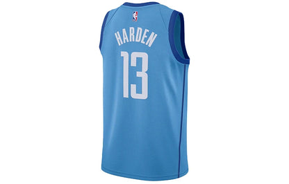 Nike NBA Rockets City Edition Swingman Jersey 'James Harden #13' Sky Blue 2020 (CN1731-467)