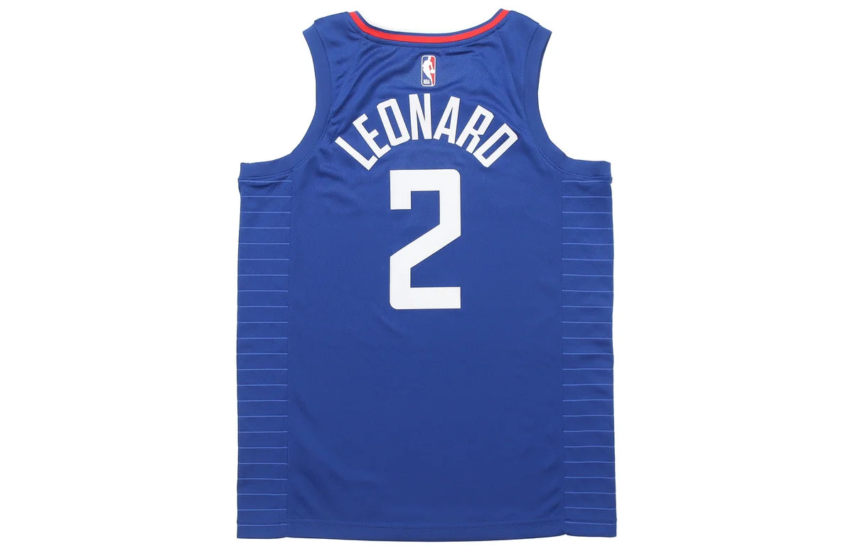 Nike NBA Clippers Icon Edition Jersey 'Kawhi Leonard #2' Blue 2019 (CW3668-402)