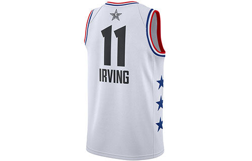 Jordan NBA Boston Celtics All-Star Swingman Jersey 'Kyrie Irving #11' White 2019 (AQ7297-105)