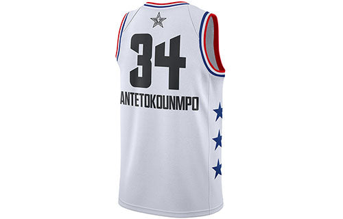 Jordan Brand NBA All-Star 2019 Swingman Jersey 'Giannis Antetokounmpo #34' White (AQ7297-100)