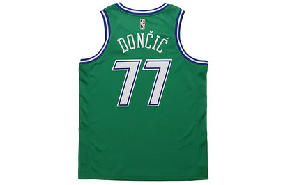 Nike NBA Mavericks Classic Edition Jersey 'Luka Dončić #77' Green 2021 (CN1021-320)