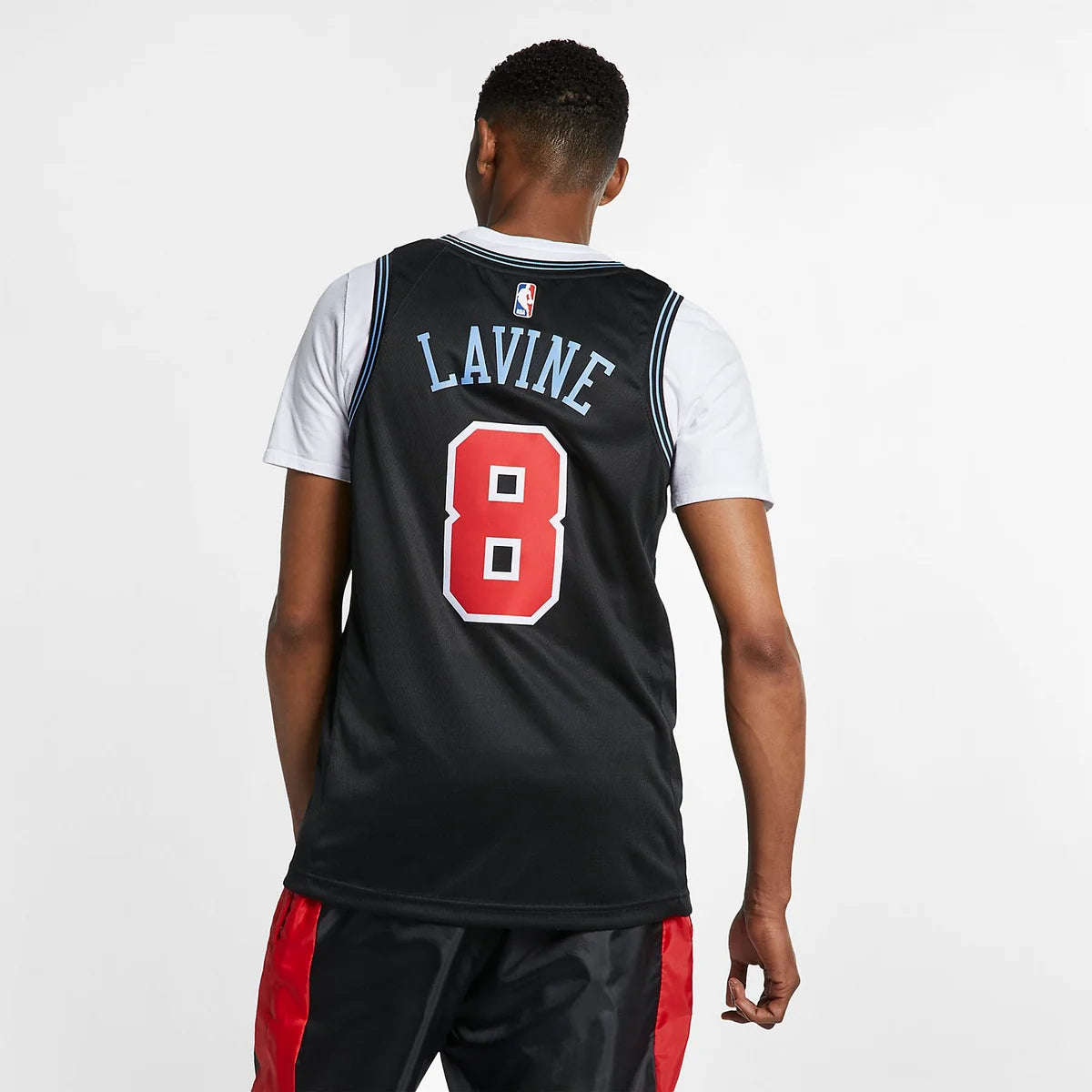 Nike NBA Bulls City Edition Jersey 'Zach LaVine #8' Navy 2018 (AJ4600-011)