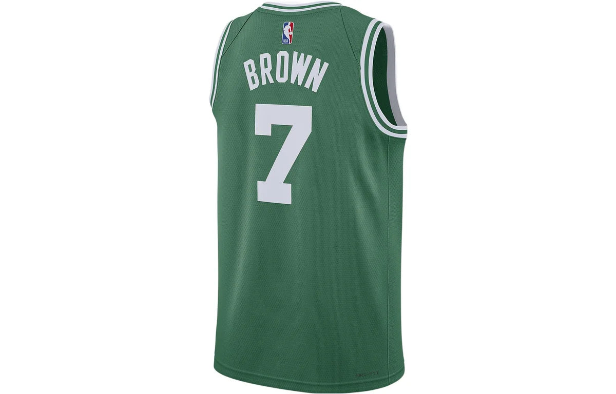 Nike NBA Boston Celtics 2022/23 Icon Edition Swingman Jersey 'Jaylen Brown #7' Green (DN1997-313)