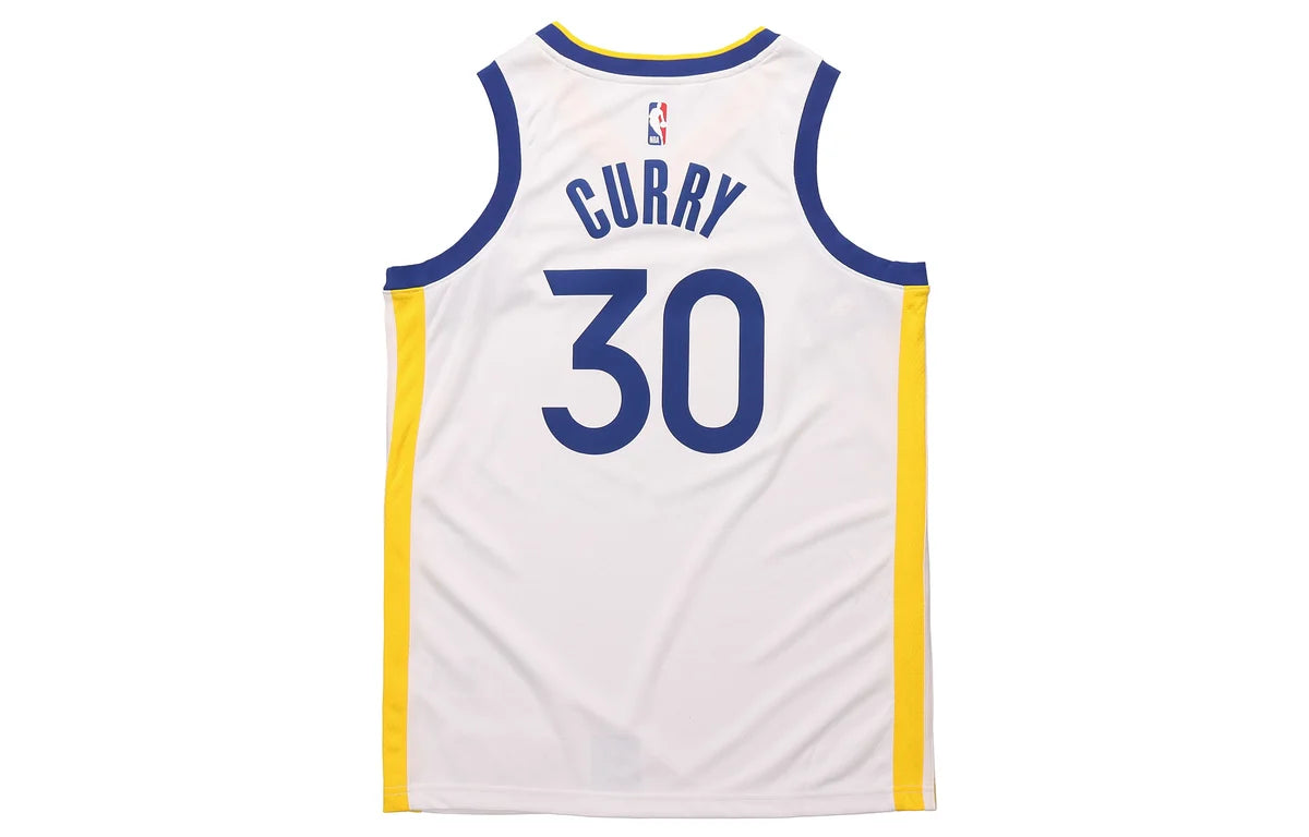 Nike NBA Warriors Association Edition Jersey 'Stephen Curry #30' White 2019 (AV4945-101)