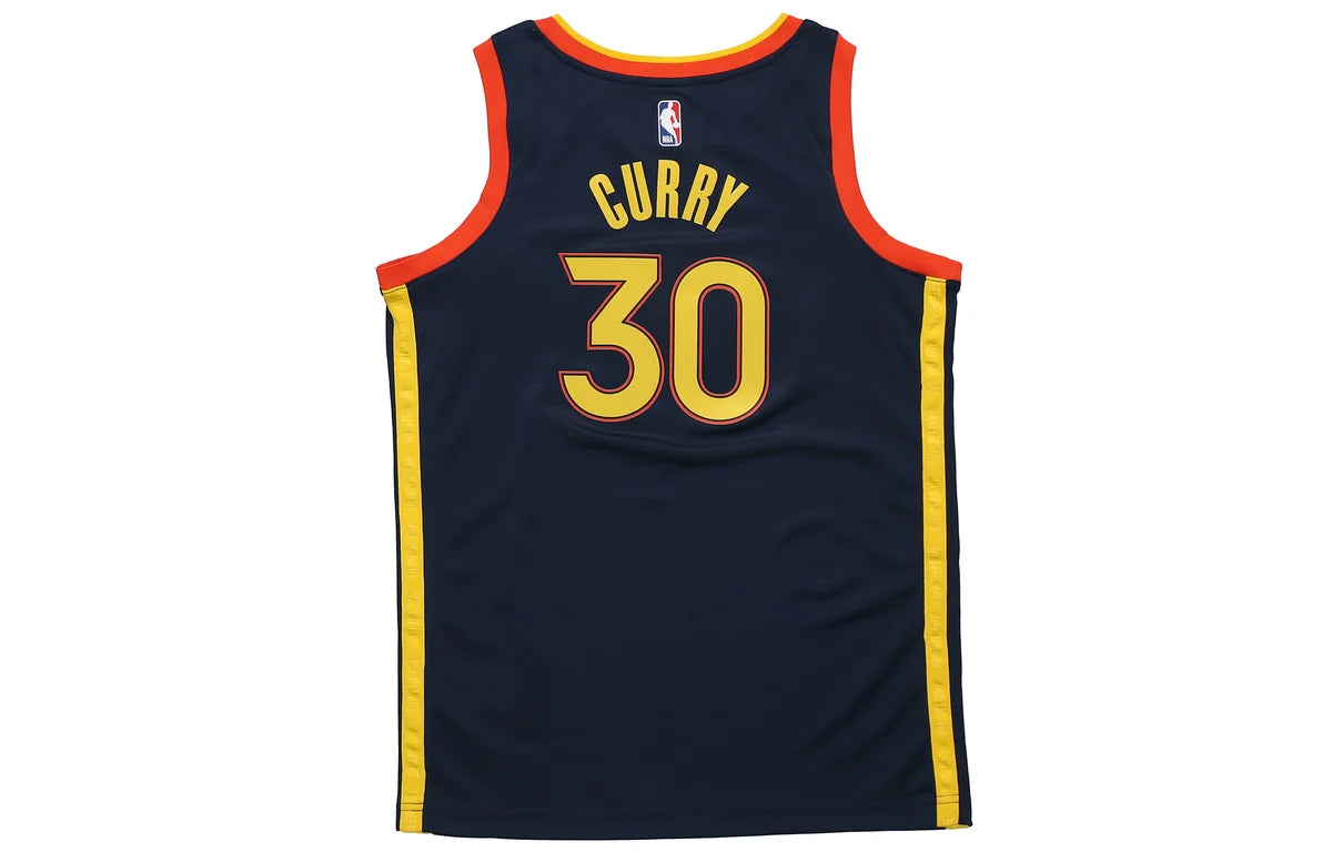 Nike NBA Warriors City Edition Swingman Jersey 'Stephen Curry #30' Navy 2020 (CN1729-421)