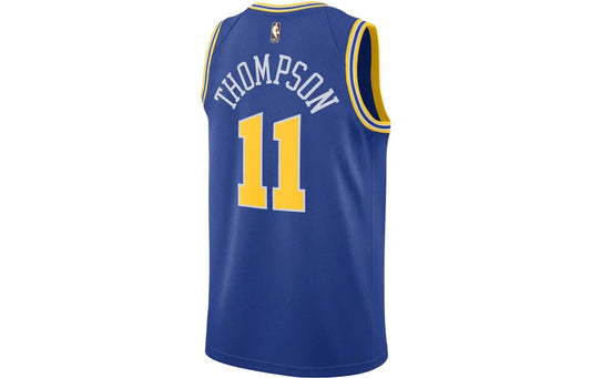 Nike NBA Golden State Warriors Classic Edition Swingman Jersey 'Klay Thompson #11' Blue (DO9446-496)