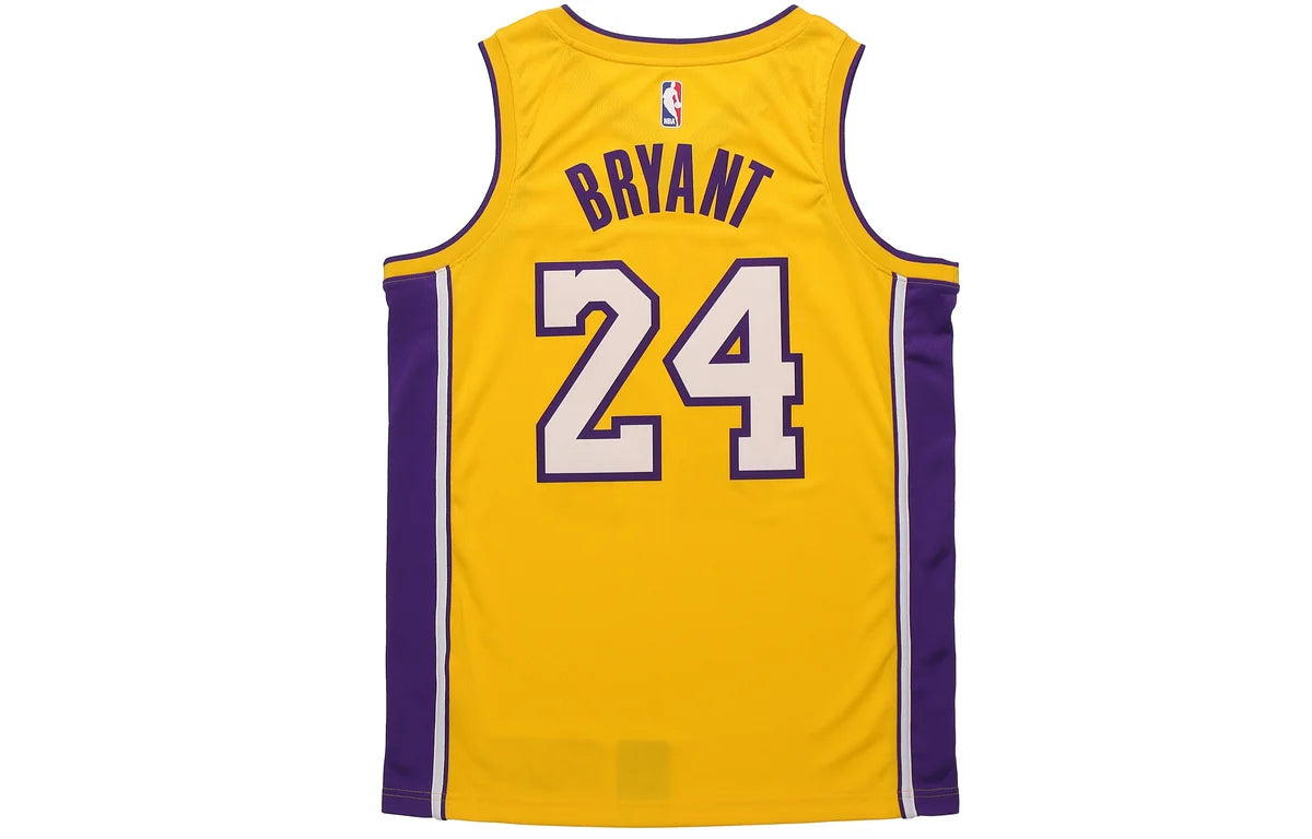 Nike NBA Los Angeles Lakers 2021/22 Icon Edition Swingman Jersey 'Kobe Bryant #24' Gold (AQ2109-728)