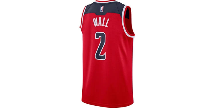 Nike NBA Washington Wizards Icon Edition Swingman Jersey 'John Wall #2' Red 2017 (864515-657)