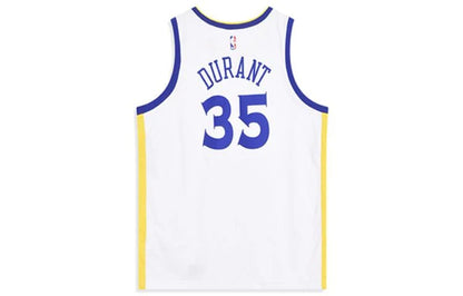 Nike NBA Warriors Association Edition Swingman Jersey 'Kevin Durant #35' White 2017 (864417-101)
