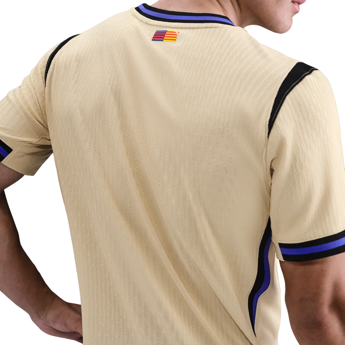 Nike Kobe x FC Barcelona 25/26 Match Away Authentic Jersey 'Team Gold' (HJ4554-784)