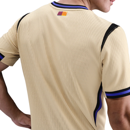 Nike Kobe x FC Barcelona 25/26 Match Away Authentic Jersey 'Team Gold' (HJ4554-784)
