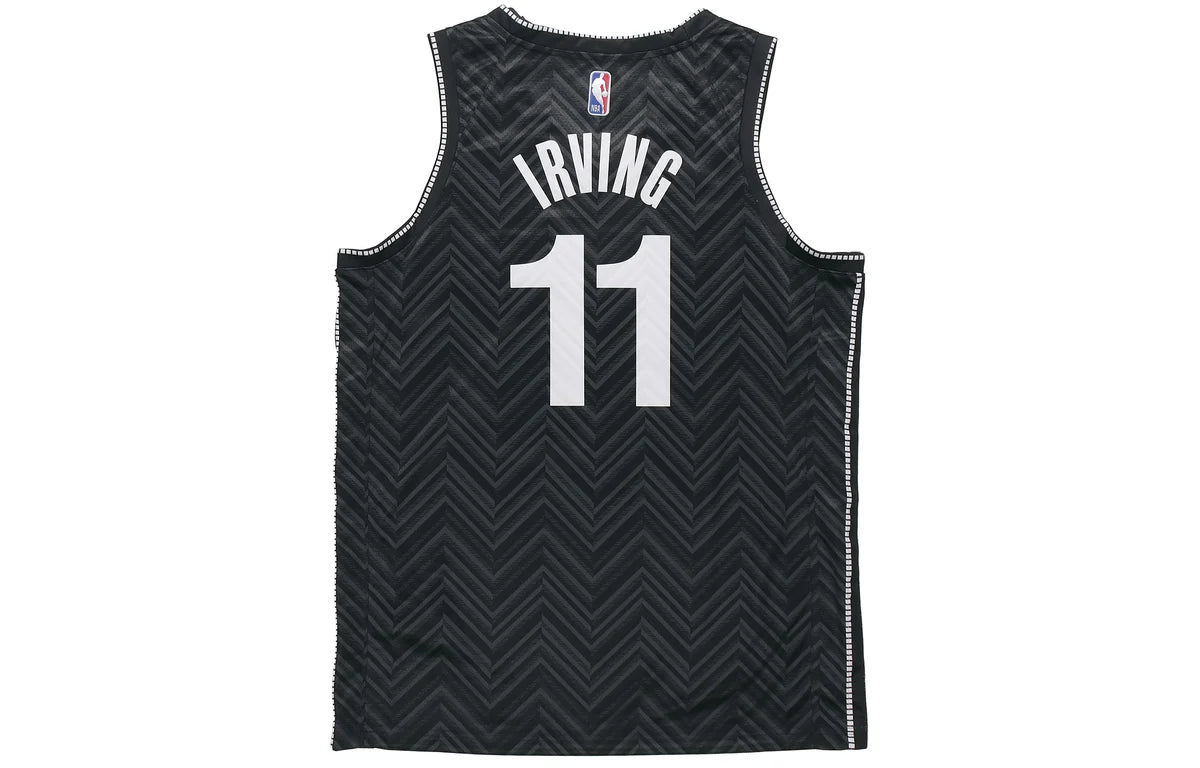 Nike NBA Brooklyn Nets Earned Edition Swingman Jersey 'Kyrie Irving #11' Black (CW4974-014)