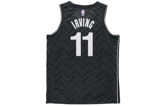 Nike NBA Brooklyn Nets Earned Edition Swingman Jersey 'Kyrie Irving #11' Black (CW4974-014)