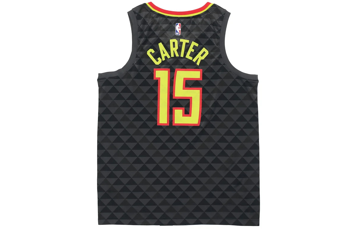 Nike NBA Hawks Statement Edition Jersey 'Vince Carter #15' Black 2018 (864457-021)