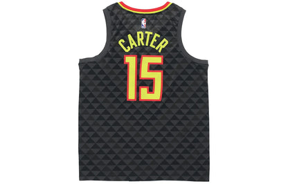 Nike NBA Hawks Statement Edition Jersey 'Vince Carter #15' Black 2018 (864457-021)
