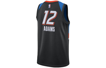 Nike NBA Thunder City Edition Swingman Jersey 'Steven Adams #12' Black 2020 (CN1753-010)