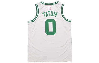 Nike NBA Boston Celtics Association Edition Swingman Jersey 'Jayson Tatum #0' White Green (864403-101)