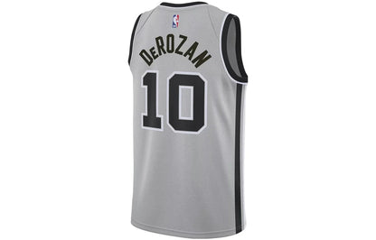 Nike NBA Spurs Statement Edition Swingman Jersey 'DeMar DeRozan #10' Silver 2019 (877224-011)