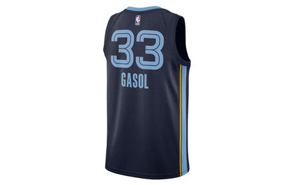 Nike NBA Memphis Grizzlies Icon Edition Swingman Jersey 'Marc Gasol #33' Navy (AA7095-421)