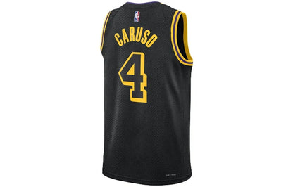 Nike NBA Lakers City Edition Jersey 'Alex Caruso #4' Black Mamba 2020 (DJ1433-013)