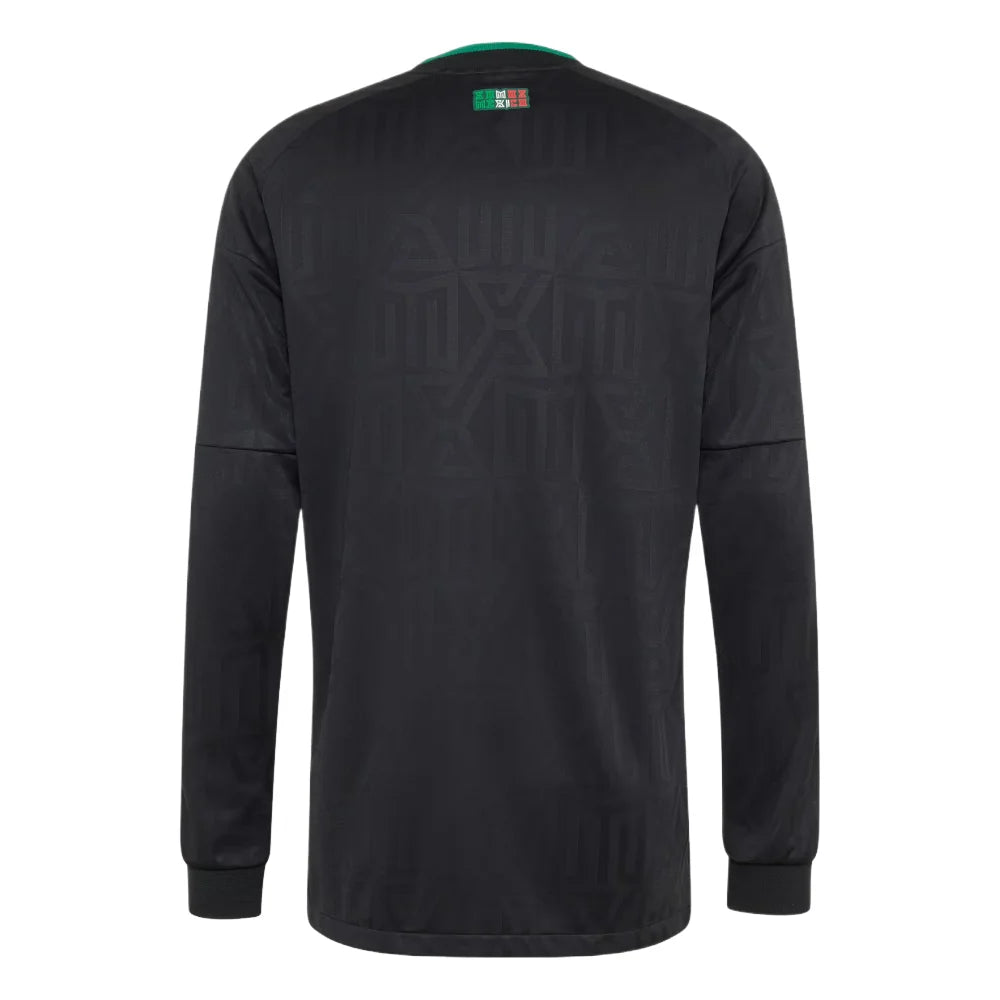 adidas Mexico 2026 Third Authentic Long-Sleeve Jersey Black (JY7001)