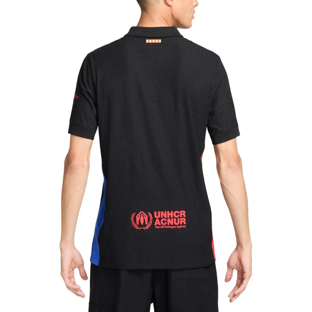 Nike FC Barcelona 2024/25 Match Away Jersey Black/Red/Royal (FN8771-011)
