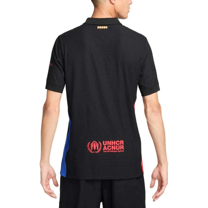 Nike FC Barcelona 2024/25 Match Away Jersey Black/Red/Royal (FN8771-011)