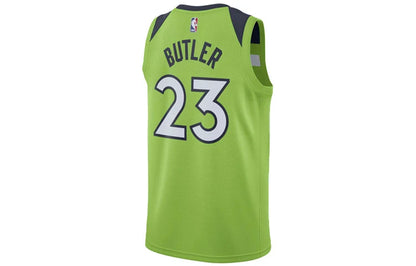 Nike NBA Minnesota Timberwolves Statement Edition Swingman Jersey 'Jimmy Butler #23' Lime Green 2017 (877213-316)