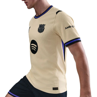 Nike Kobe x FC Barcelona 25/26 Match Away Authentic Jersey 'Team Gold' (HJ4554-784)