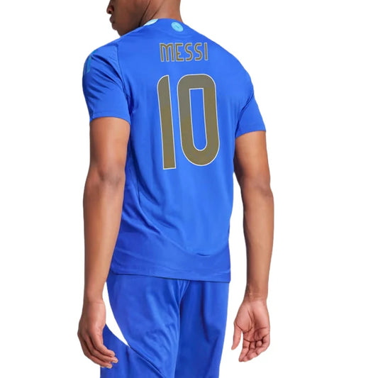 adidas Argentina 2024 Away Authentic Jersey 'Messi' Blue (JN1507) - Asia Sizing