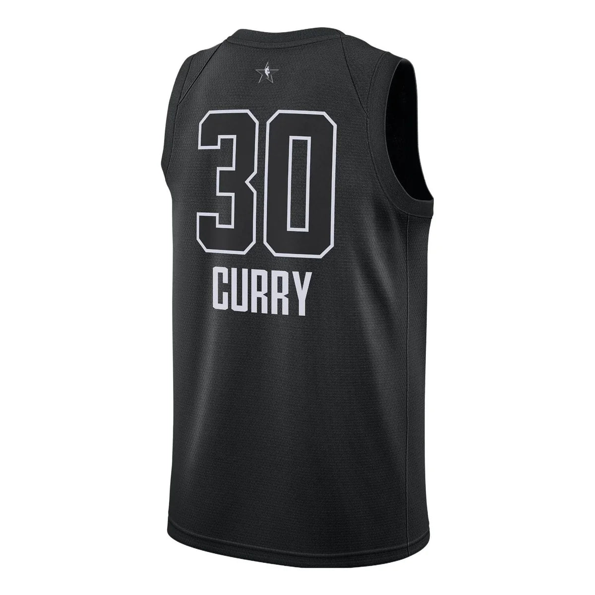 Jordan NBA Golden State Warriors All-Star Swingman Jersey 'Stephen Curry #30' Black 2018 (928873-011)