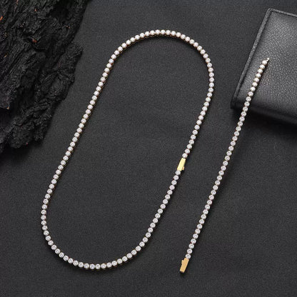Zirconia Tennis Necklace