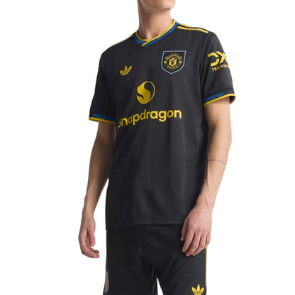 adidas Manchester United 2025/26 Third Authentic Jersey Black (JI7419) - Asia Sizing
