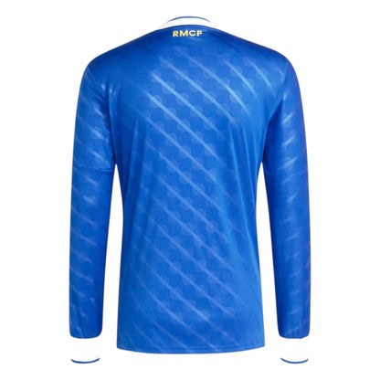 adidas Real Madrid 2025/26 Third Long-Sleeve Jersey Blue Bird (JW4054) - Asia Sizing