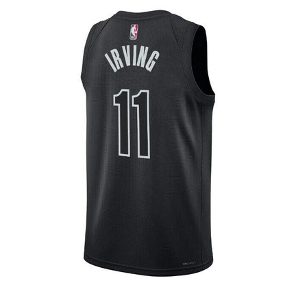 Jordan NBA Nets Statement Edition Jersey 'Kyrie Irving #11' Black 2022 (DO9518-012)