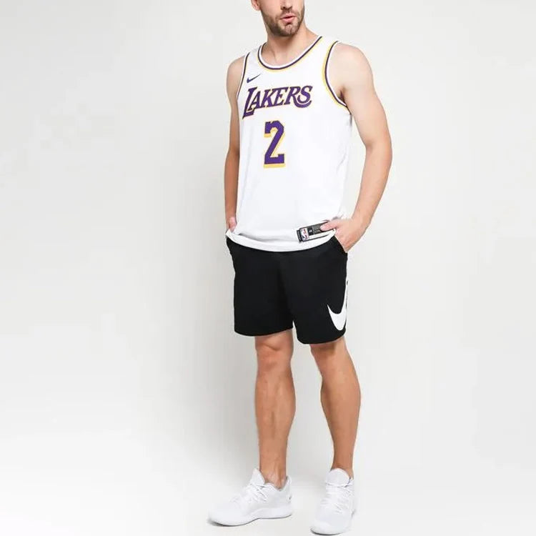 Nike NBA Lakers Association Edition Jersey 'Lonzo Ball #2' White 2017 (AA7101-100)