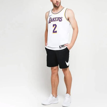 Nike NBA Lakers Association Edition Jersey 'Lonzo Ball #2' White 2017 (AA7101-100)