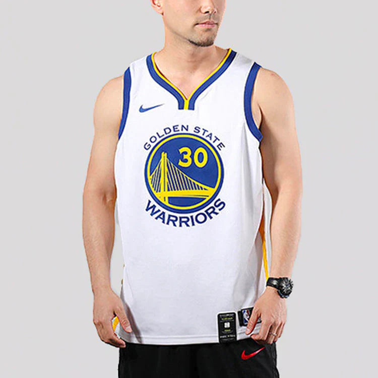Nike NBA Golden State Warriors Association Edition Swingman Jersey 'Jordan Bell #2' White (864417-105)